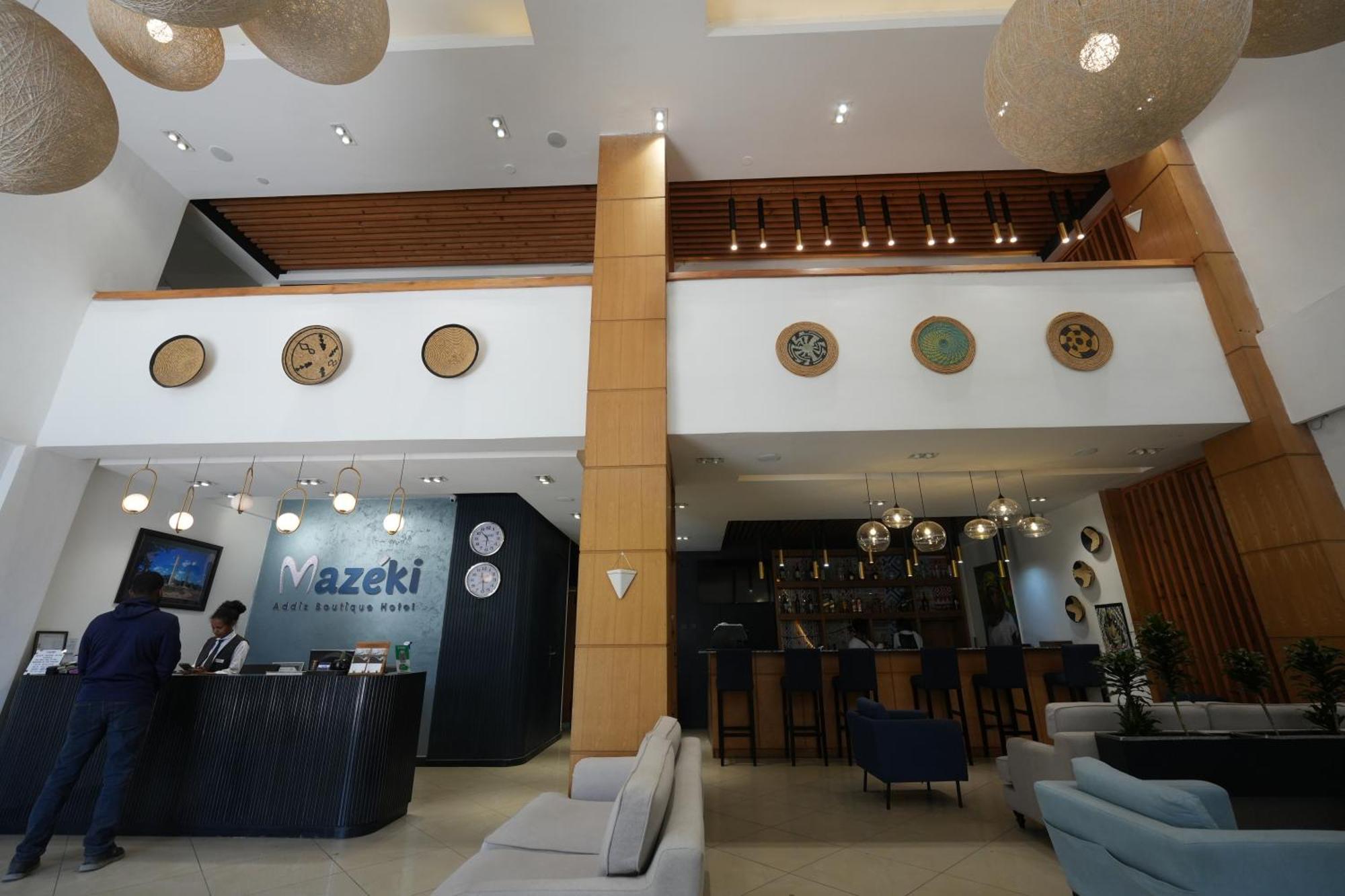 Mazeki Addis Boutique Hotel Eksteriør bilde