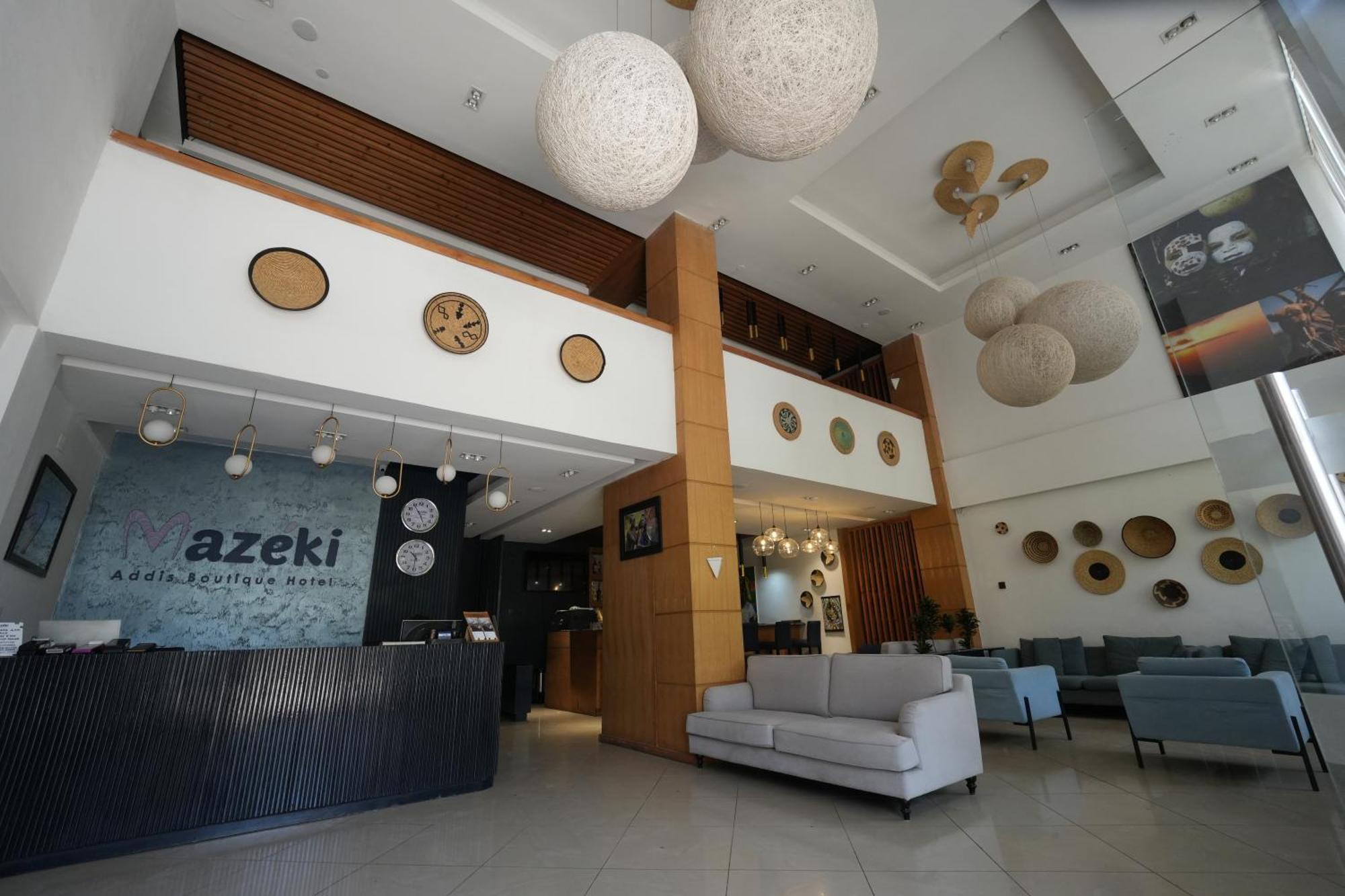 Mazeki Addis Boutique Hotel Eksteriør bilde